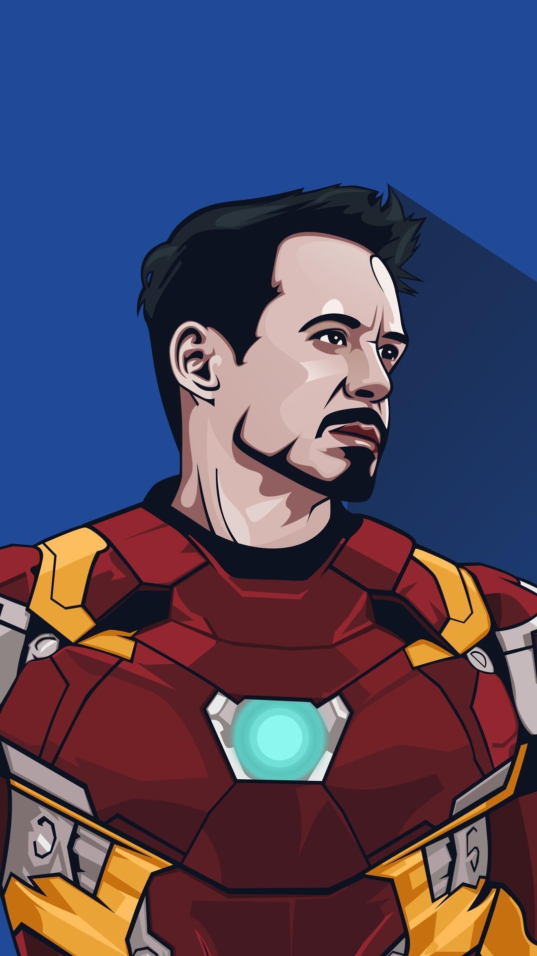 1080x1920 Iron Man 4K Wallpaper for Android, Phone