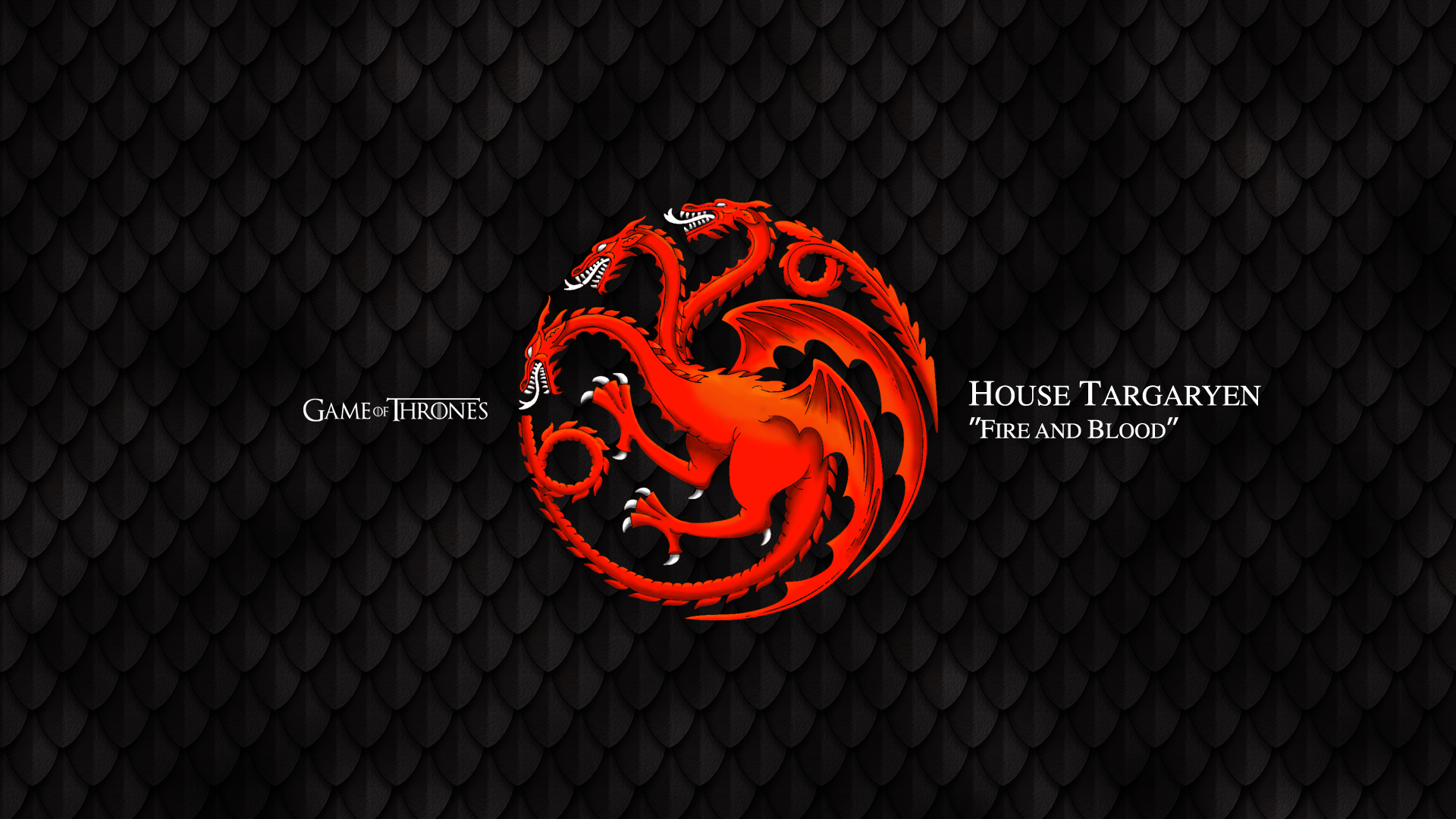 1920x1080 House Targaryen, Desktop