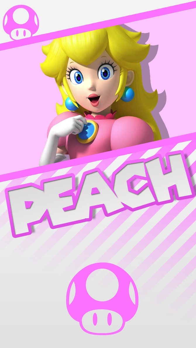 670x1200 Peach Super Mario Phone Wallpaper by MrThatKidAlex24. Peach mario, Peach mario bros, Super mario bros party, Phone