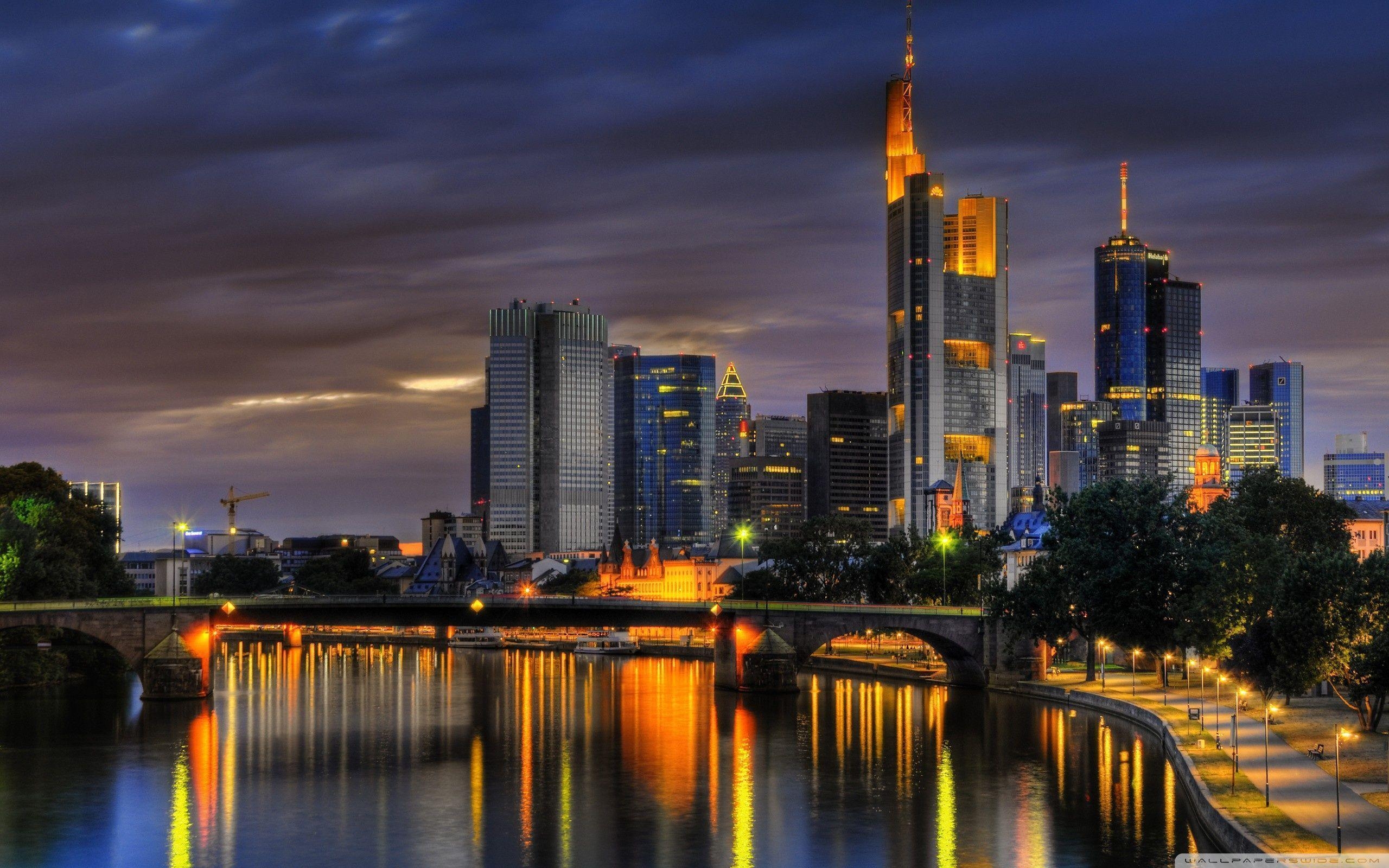 2560x1600 Frankfurt, Germany HD Desktop Wallpaper Germany, Desktop