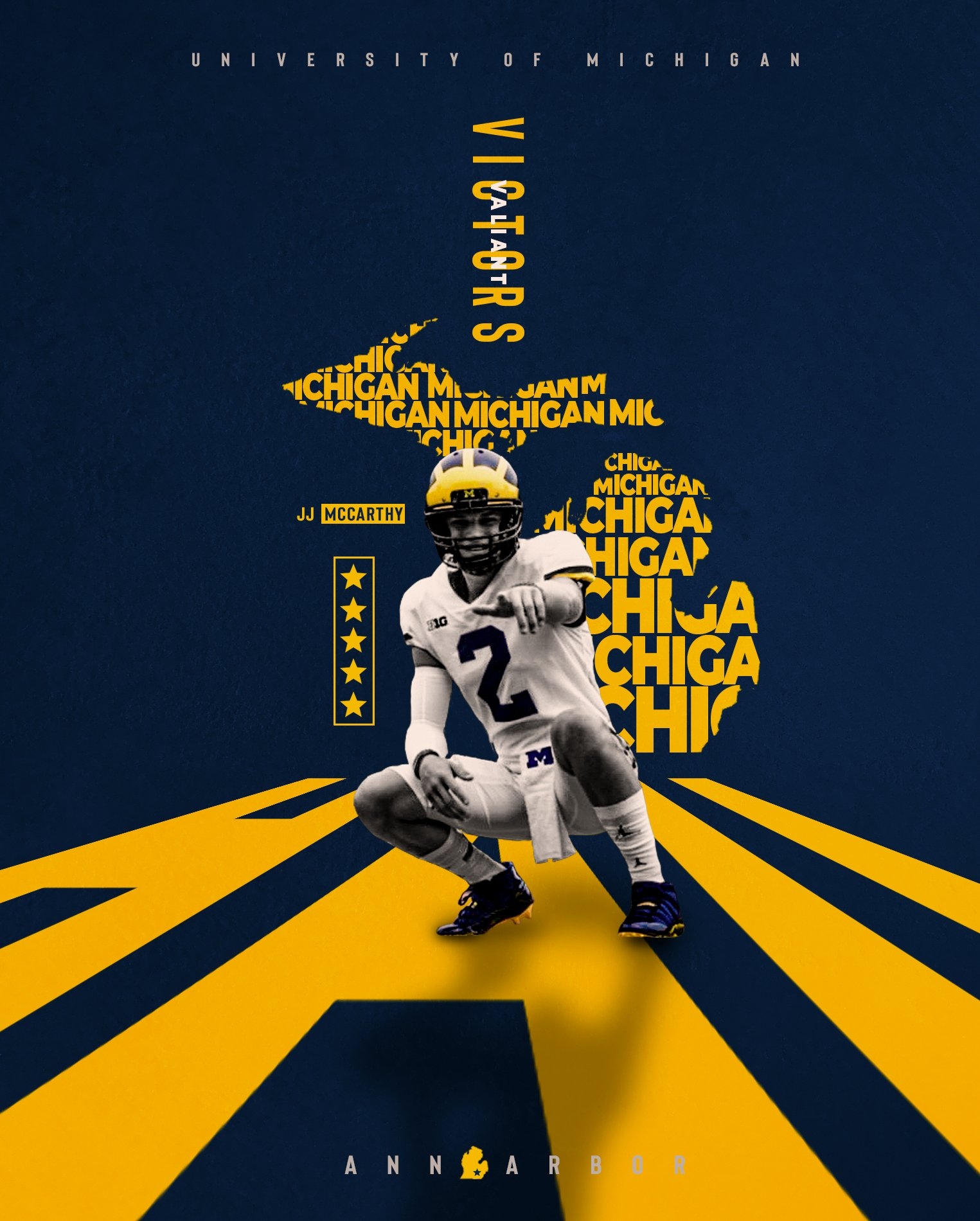 1530x1900 J.J. McCarthy - Go Blue! 〽️〽️〽️, Phone