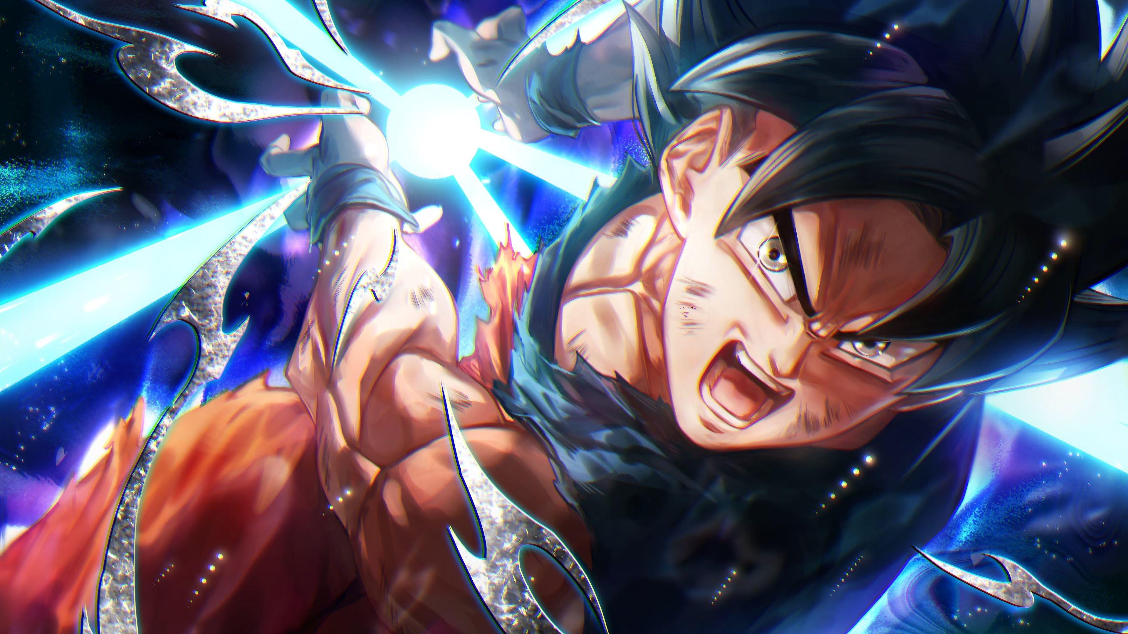 3840x2160 Billedresultat for goku ultra instinct wallpaper. Dragon ball super, Goku, Personnages de dragon ball, Desktop