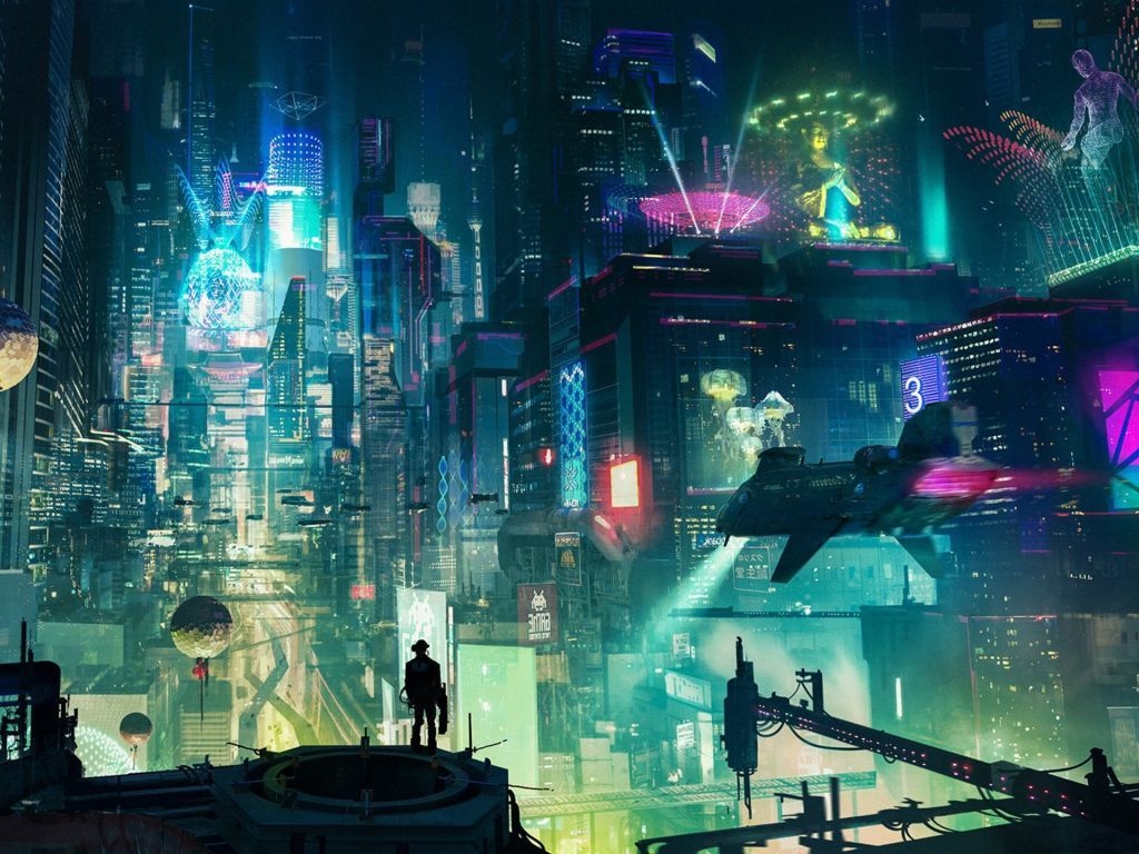 1030x770 of Cyberpunk 4K wallpaper for your desktop or mobile screen, Desktop