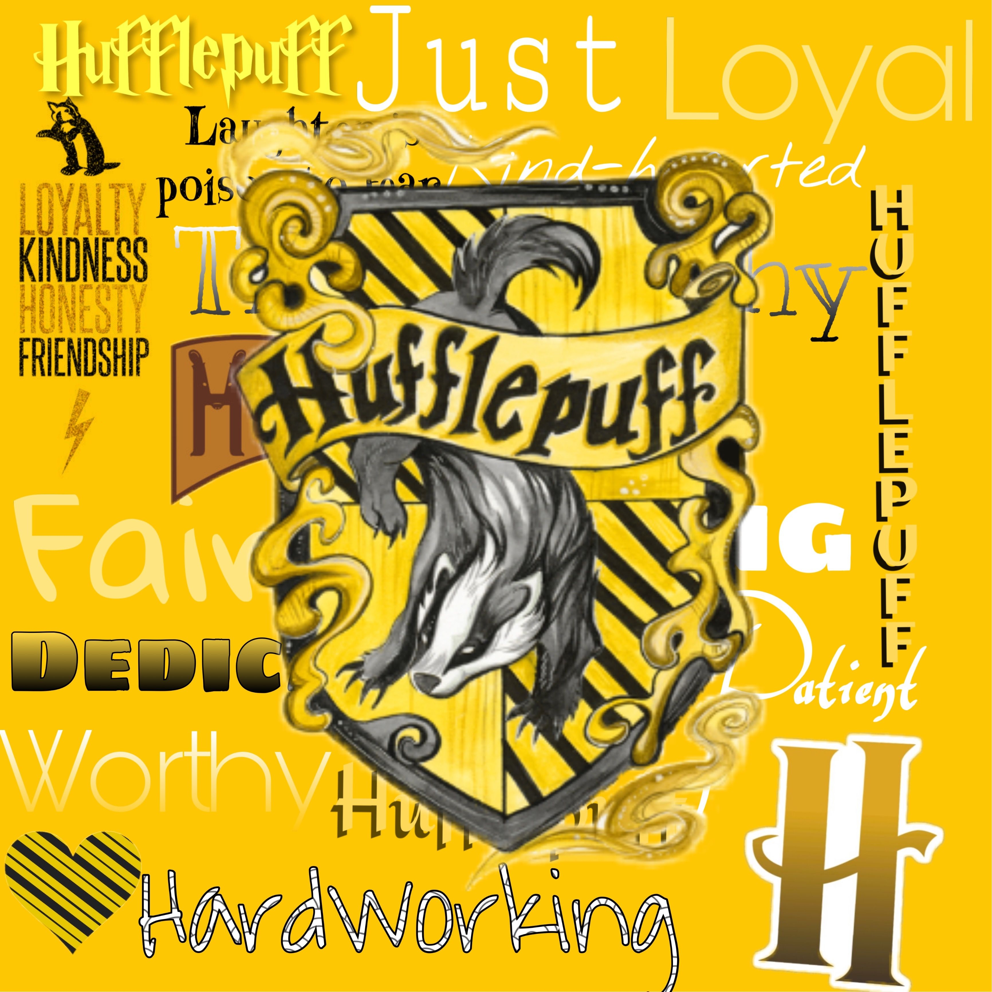 3470x3470 Hufflepuff Wallpaper Edit, Phone