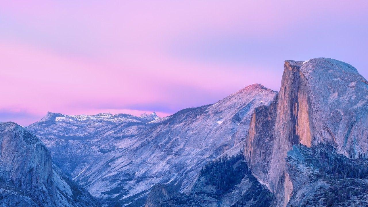 1280x720 yosemite, 5k, 4k wallpaper, forest, OSX, apple, mountains, Desktop