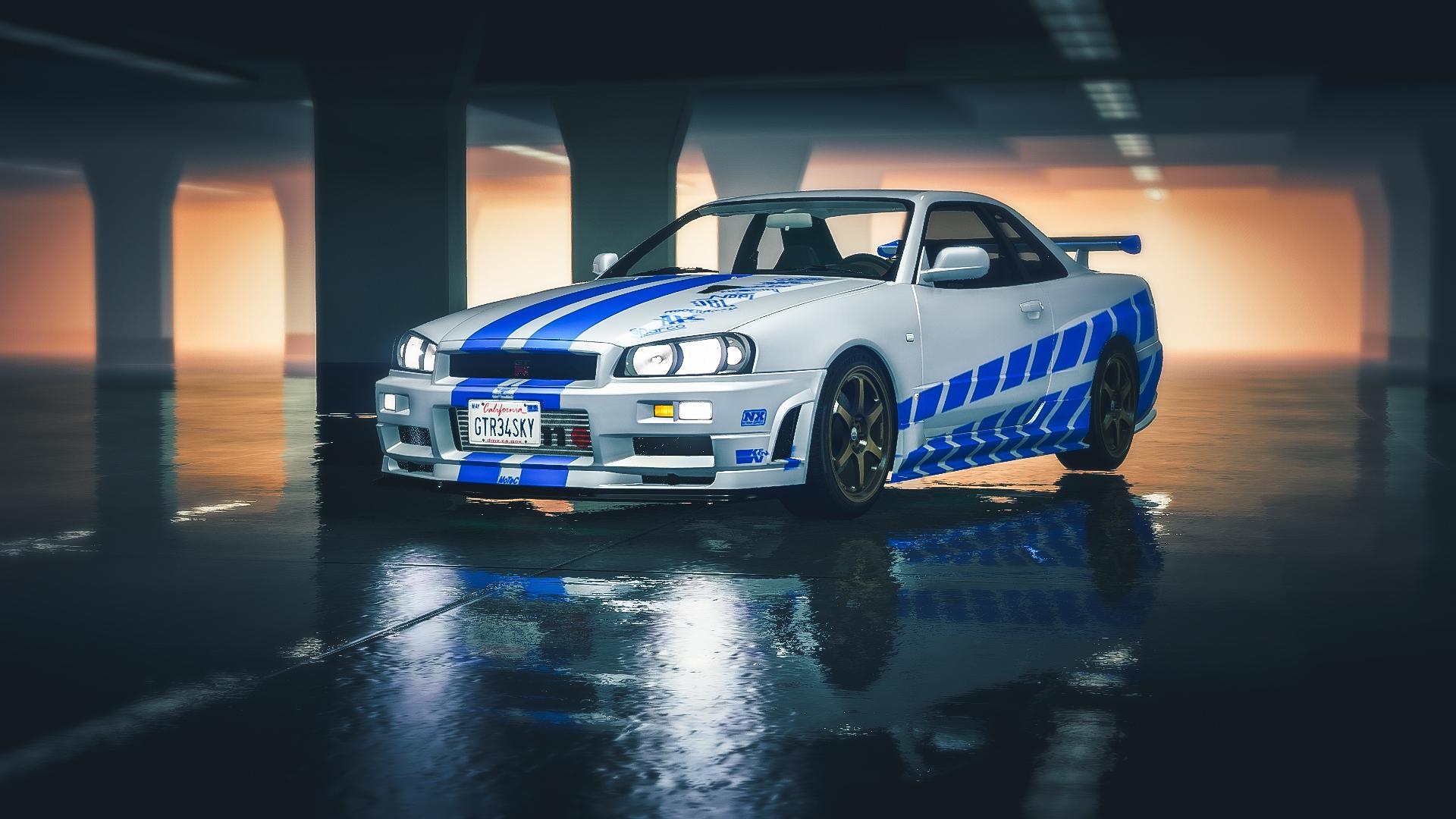 1920x1080 Fast 2 Furious Skyline R34 livery, Desktop