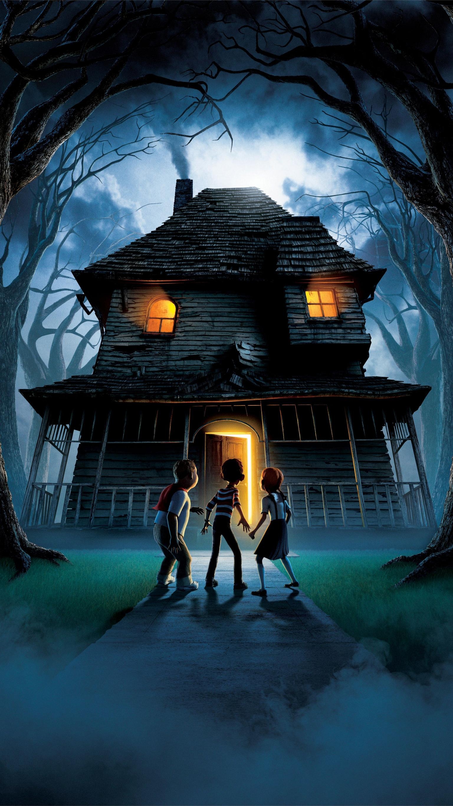 1540x2740 Monster House (2006) Phone Wallpaper, Phone