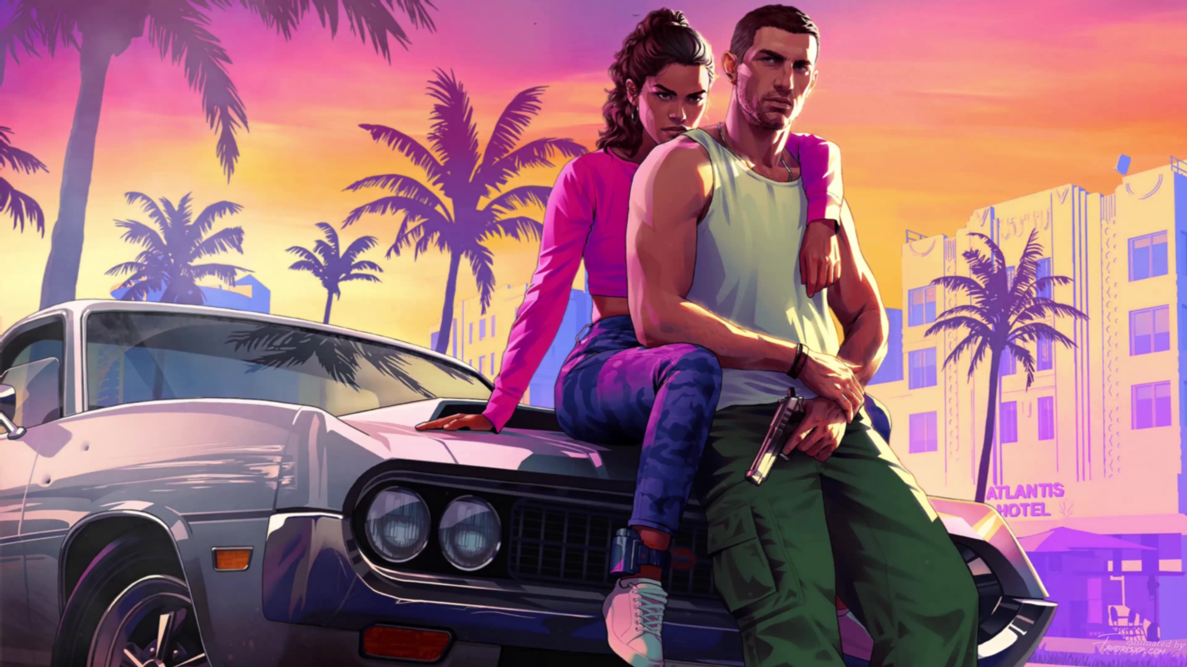 3840x2160 GTA 6 Animated Wallpaper Grand Theft, Desktop