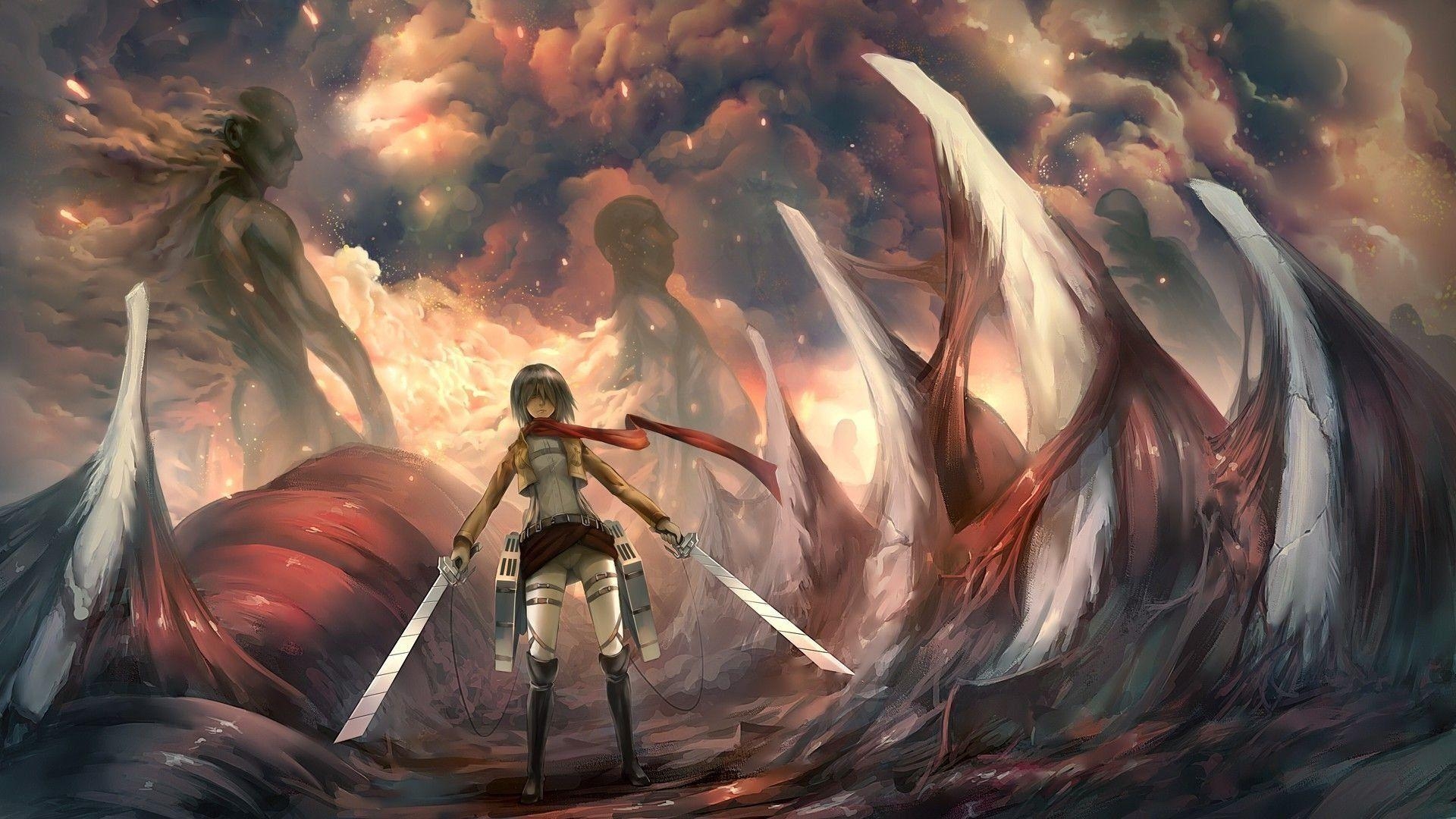 1920x1080 Download More Like Wallpaper Shingeki no Kyojin FULL HD, Desktop