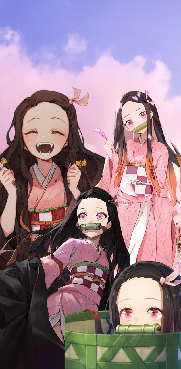 630x1280 Demon slayer nezuko wallpaper, Phone