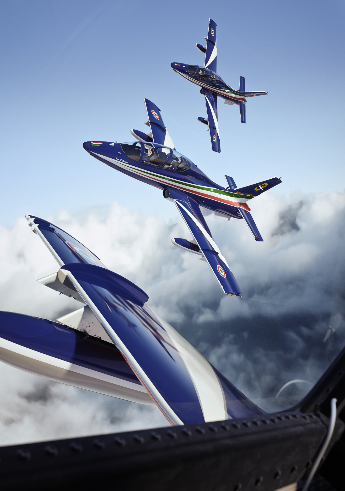 1440x2050 Frecce Tricolori (2013) • 3D Portfolio • Artificialflight, Phone