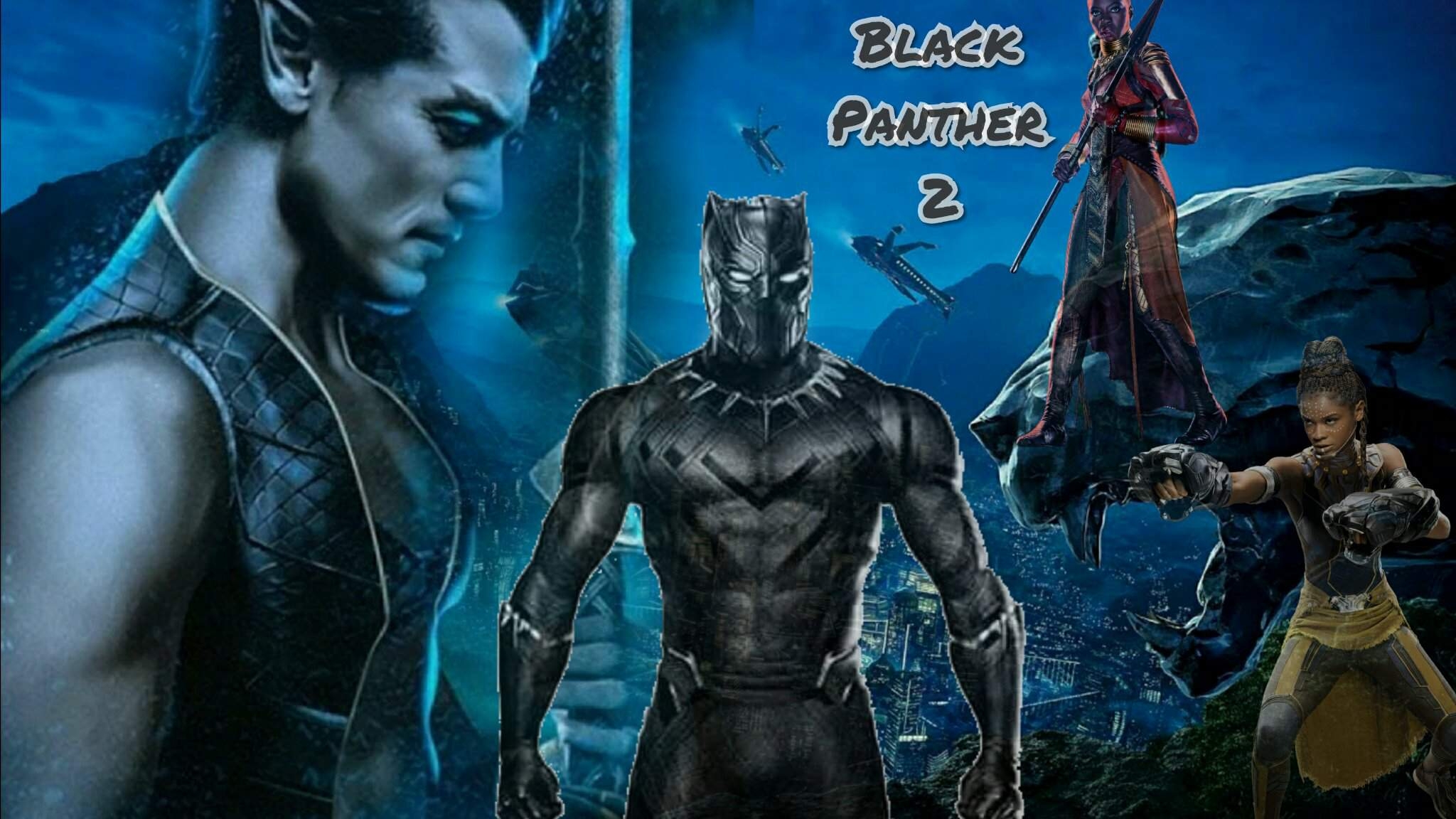 2050x1160 Black Panther 2 (My Idea), Desktop