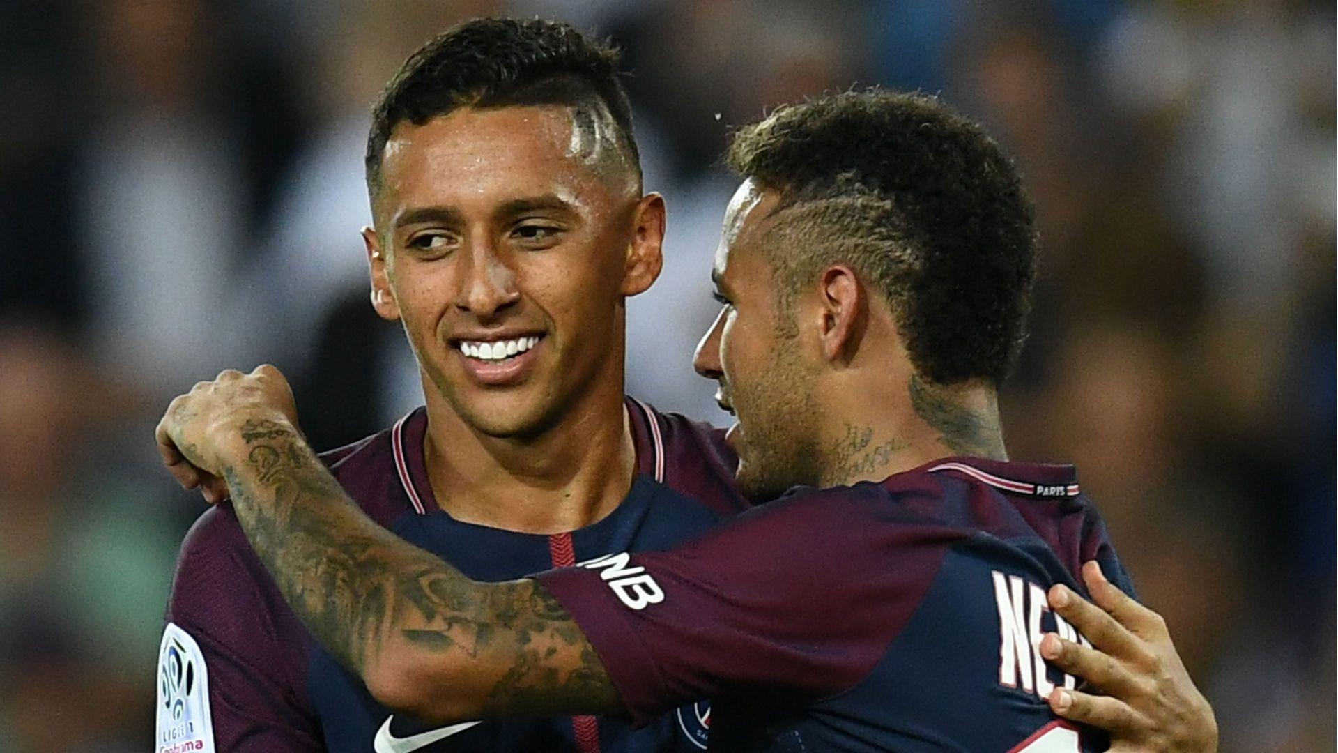 1920x1080 Marquinhos Neymar PSG Saint Etienne Ligue 1 25 08 2017, Desktop