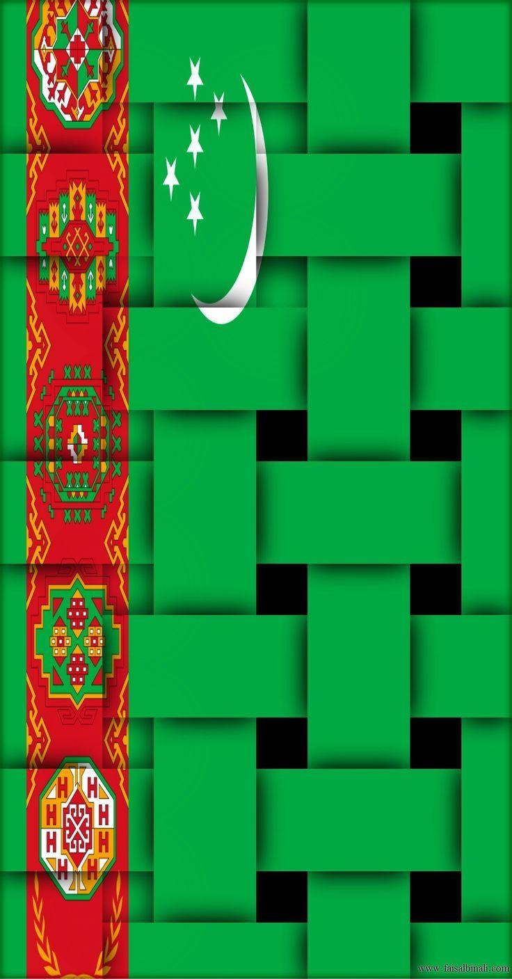 740x1410 Cele mai bune de idei despre Turkménistan drapeau pe, Phone