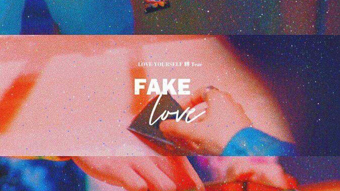 1370x770 Download Fake Love By Bts For Laptop Wallpaper Fake, Desktop