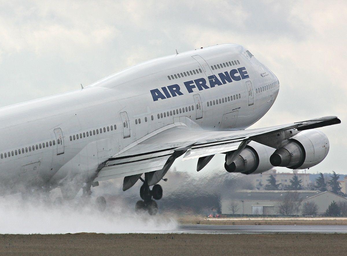 1200x890 Boeing 747 200 Air France With Water Splash Aircraft 200, Desktop