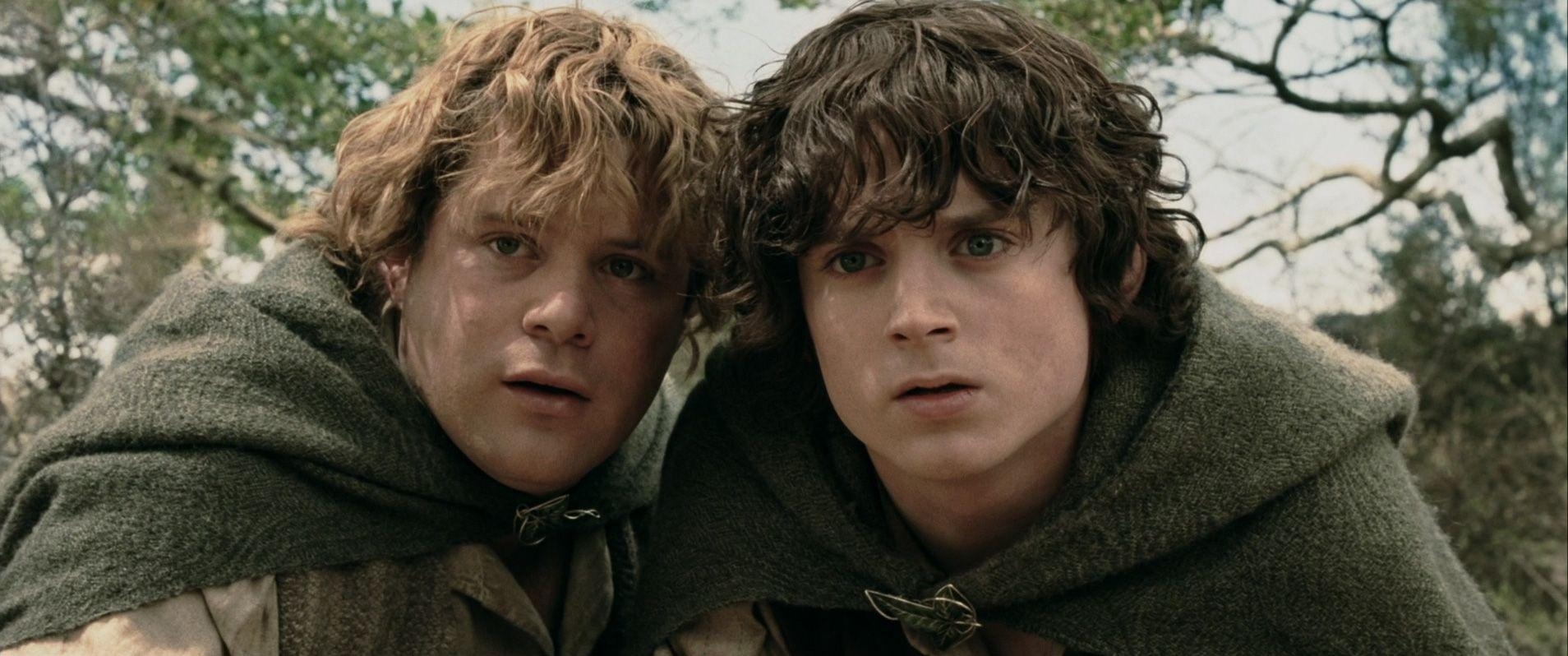 1910x800 Frodo & Sam image LOTR: The Two Towers HD wallpaper and background, Dual Screen