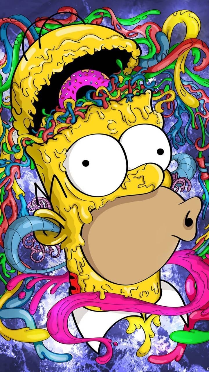 720x1280 Homer Weed Wallpaper Free Homer Weed Background, Phone