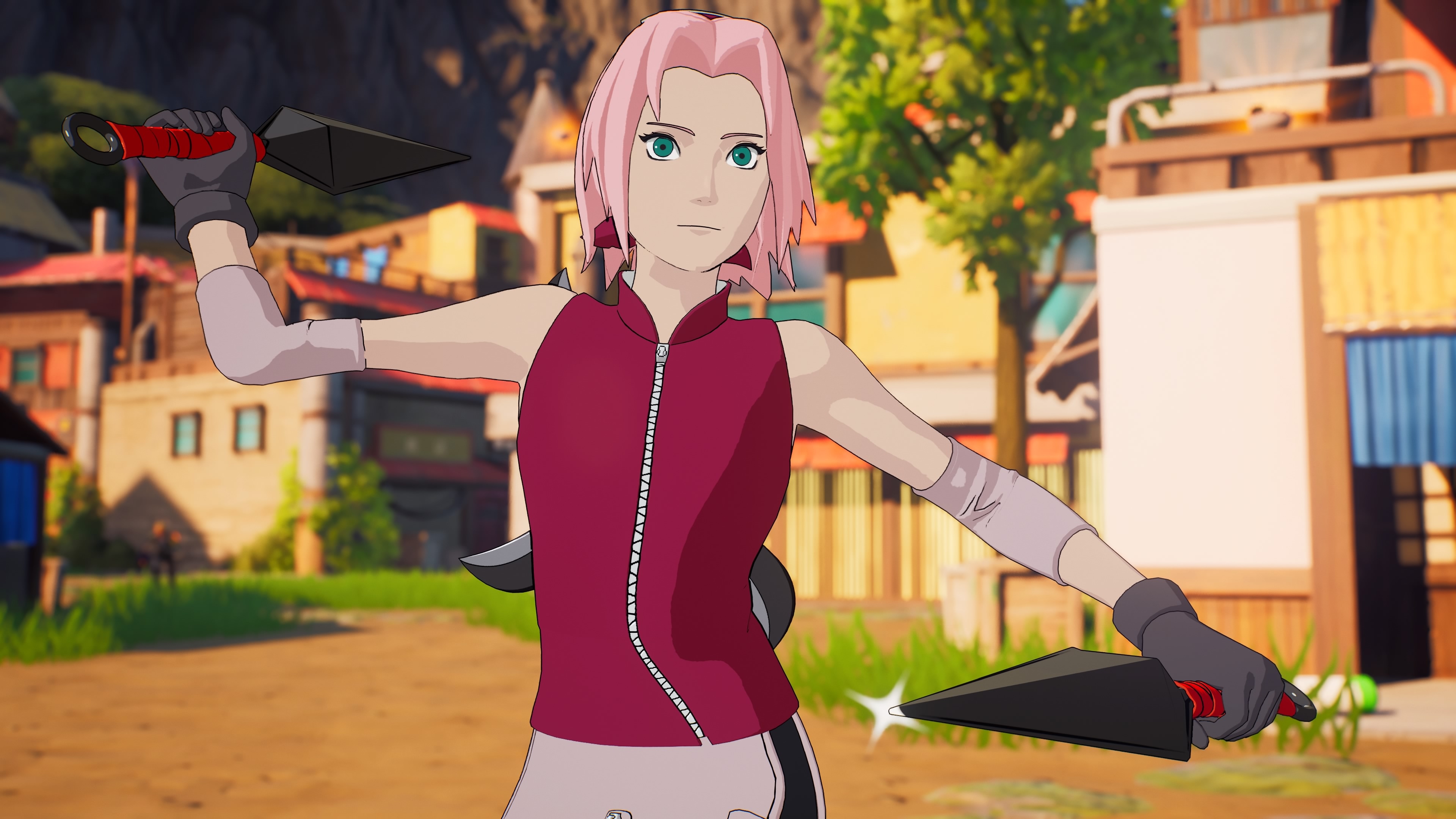 3840x2160 Sakura Haruno Fortnite wallpaper, Desktop