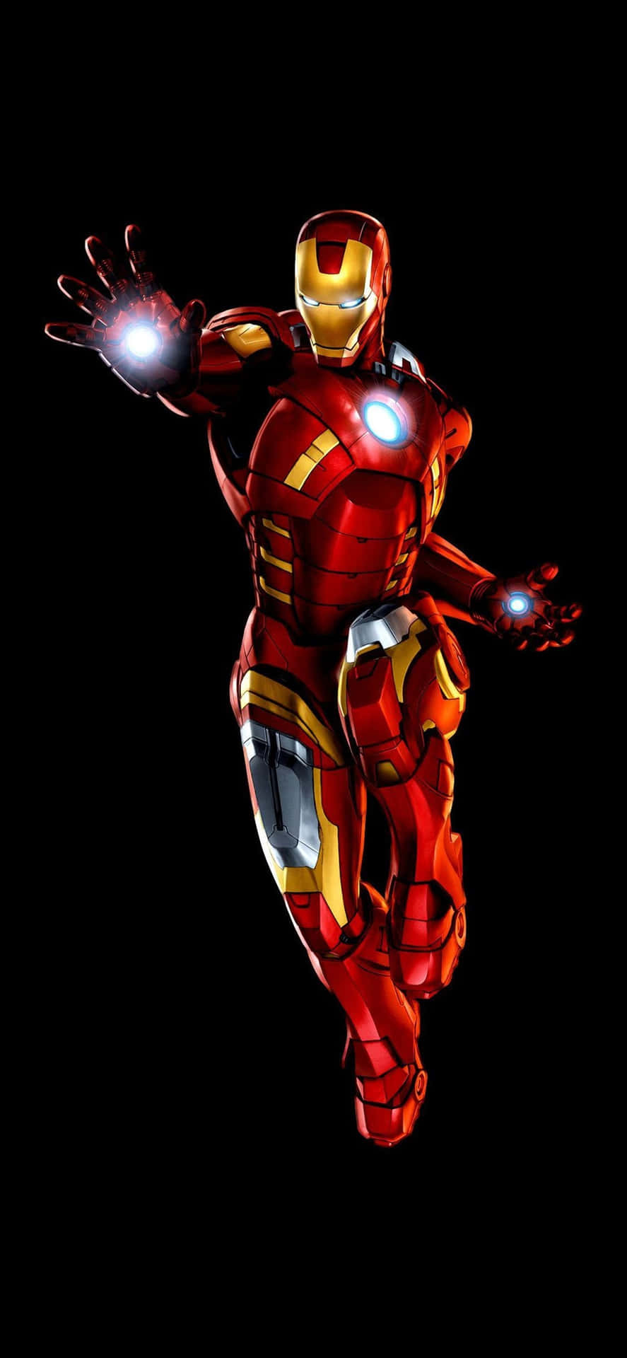 890x1920 Download Tony Stark Swings Into Action in Iron Man 4K For Mobile Wallpaper, Phone