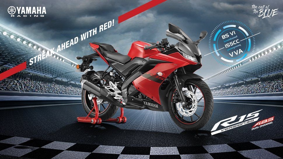 970x550 Yamaha R15 V3 Metallic Red, Desktop