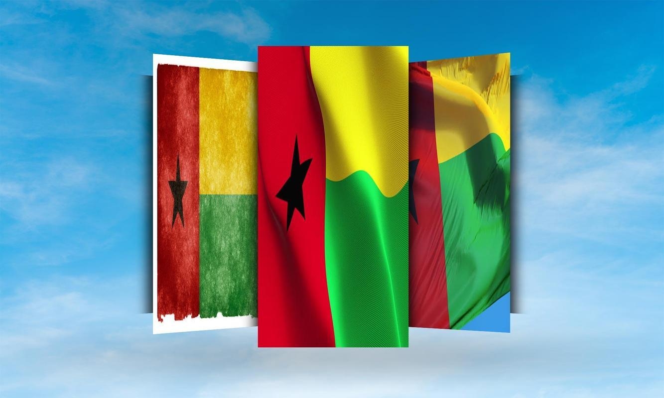 1340x800 Guinea Flag Wallpaper for Android, Desktop