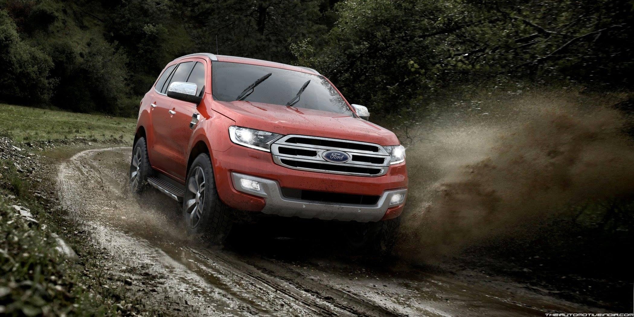 2100x1050 All New Ford Endeavour (Ranger Based), Dual Screen