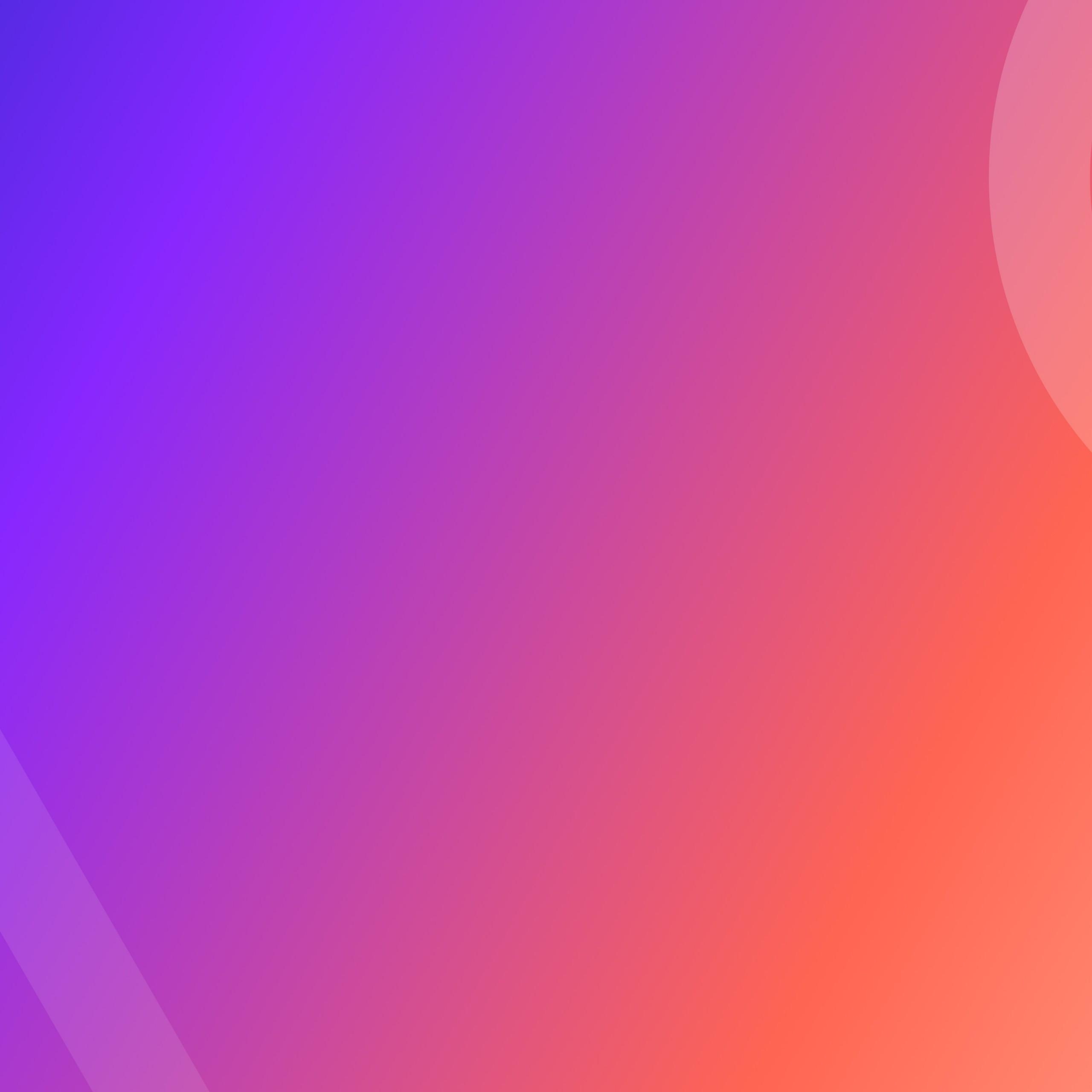 2560x2560 Wallpaper Gradient, Colorful, Square, Circle, HD, 4K, Minimal, Phone