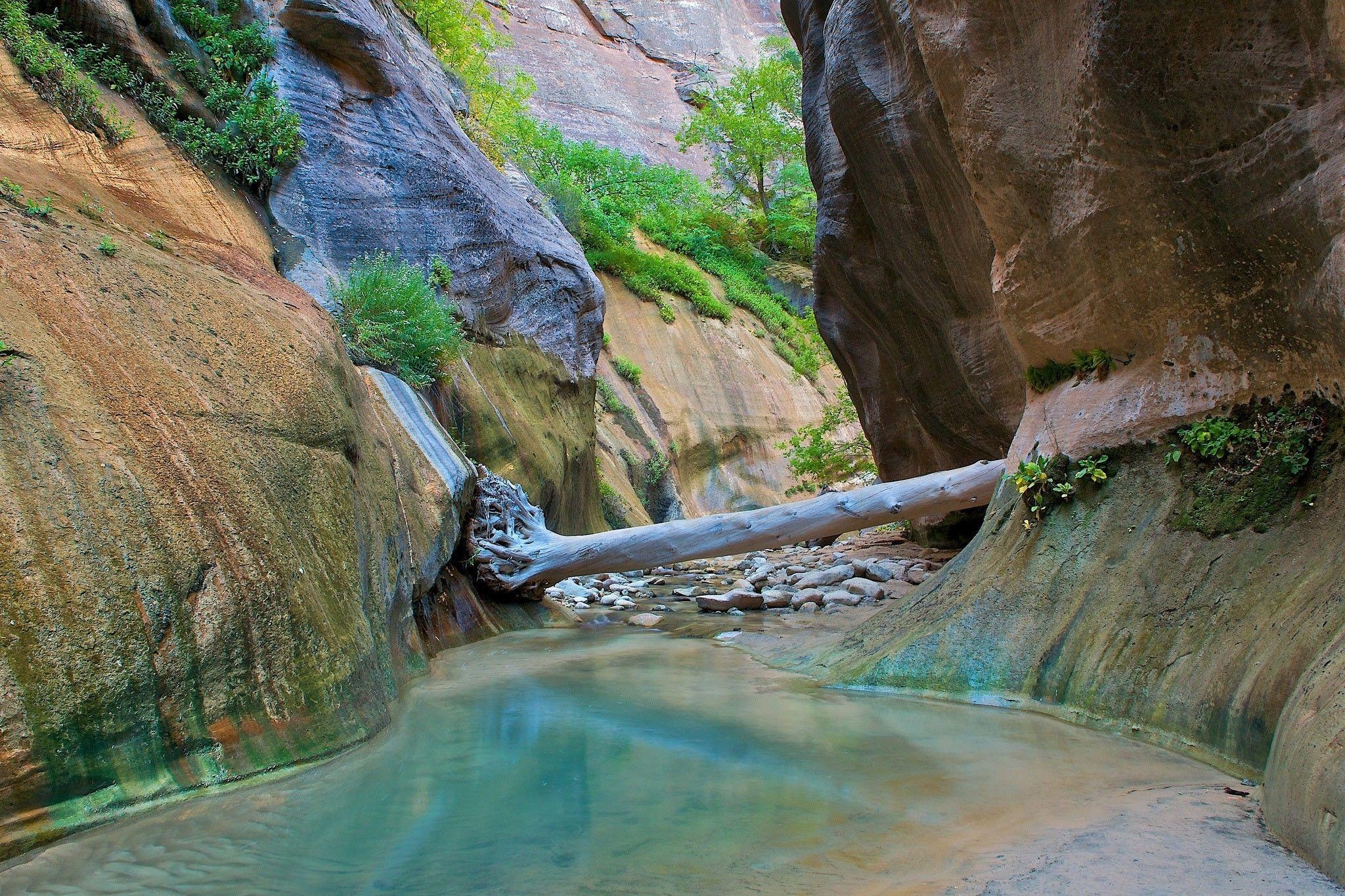 2050x1370 landscape, Nature, Zion National Park Wallpaper HD / Desktop, Desktop