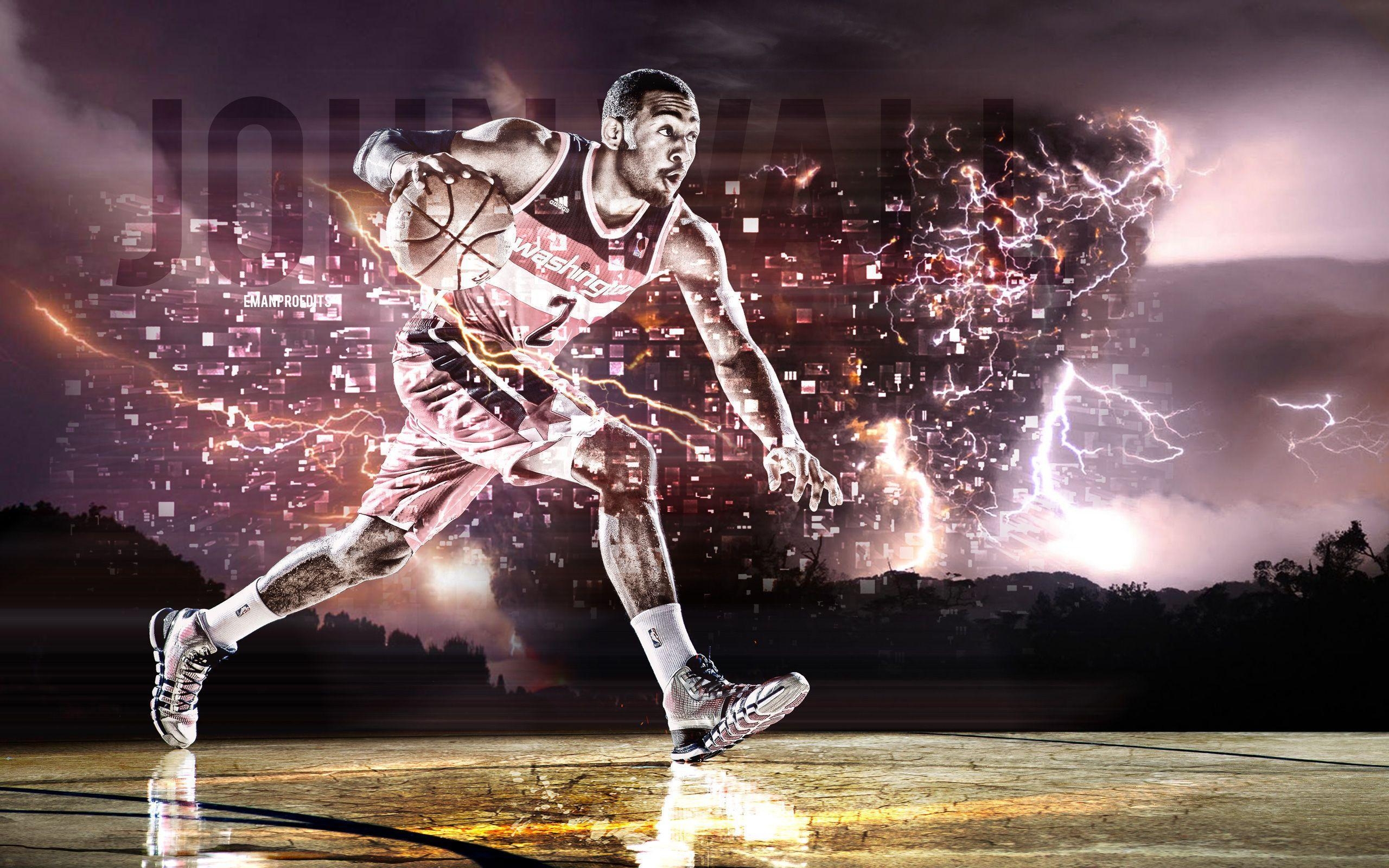 2560x1600 John Wall Wizards 2014 Wallpaper. Basketball Wallpaper at, Desktop