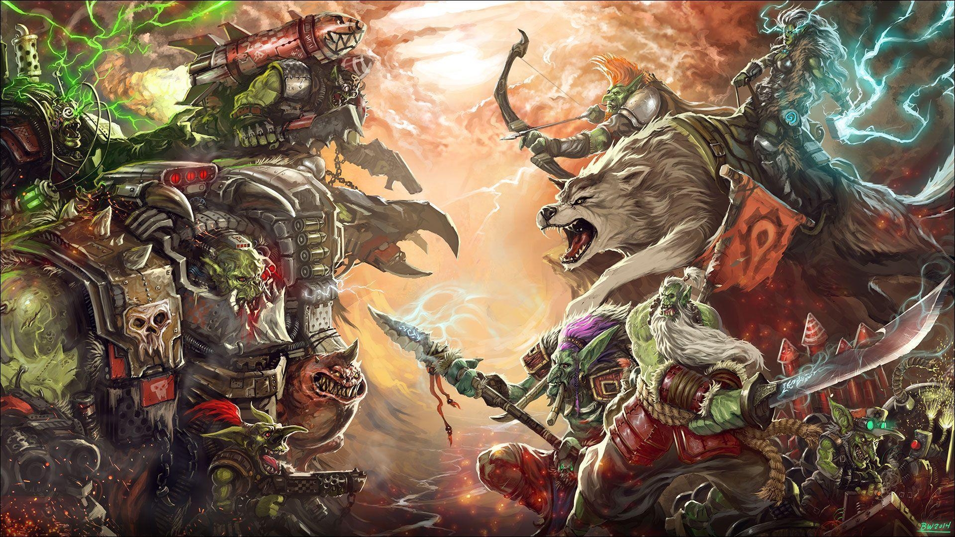 1920x1080 Warhammer 40K Orks Photo Wallpaper HD, Desktop