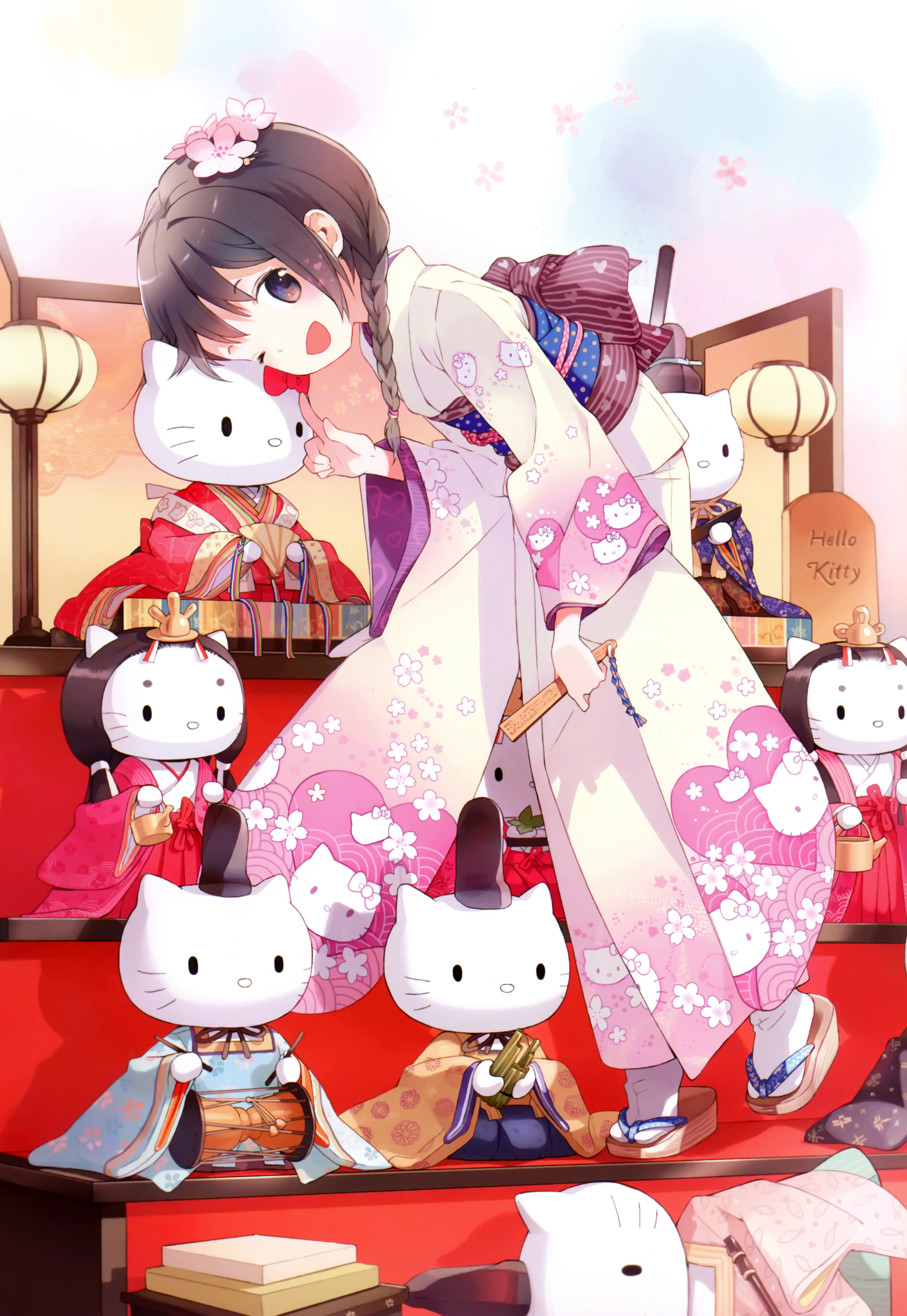 3040x4410 Hello Kitty Kitty Series Anime Image Board, Phone