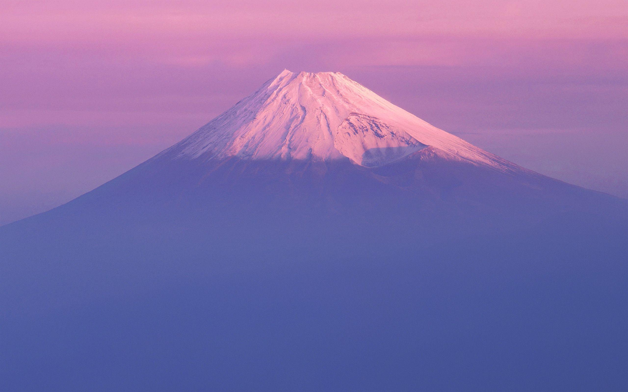 2560x1600 Mac OS X 10.7 Lion Fuji Mountain Wallpaper, Desktop