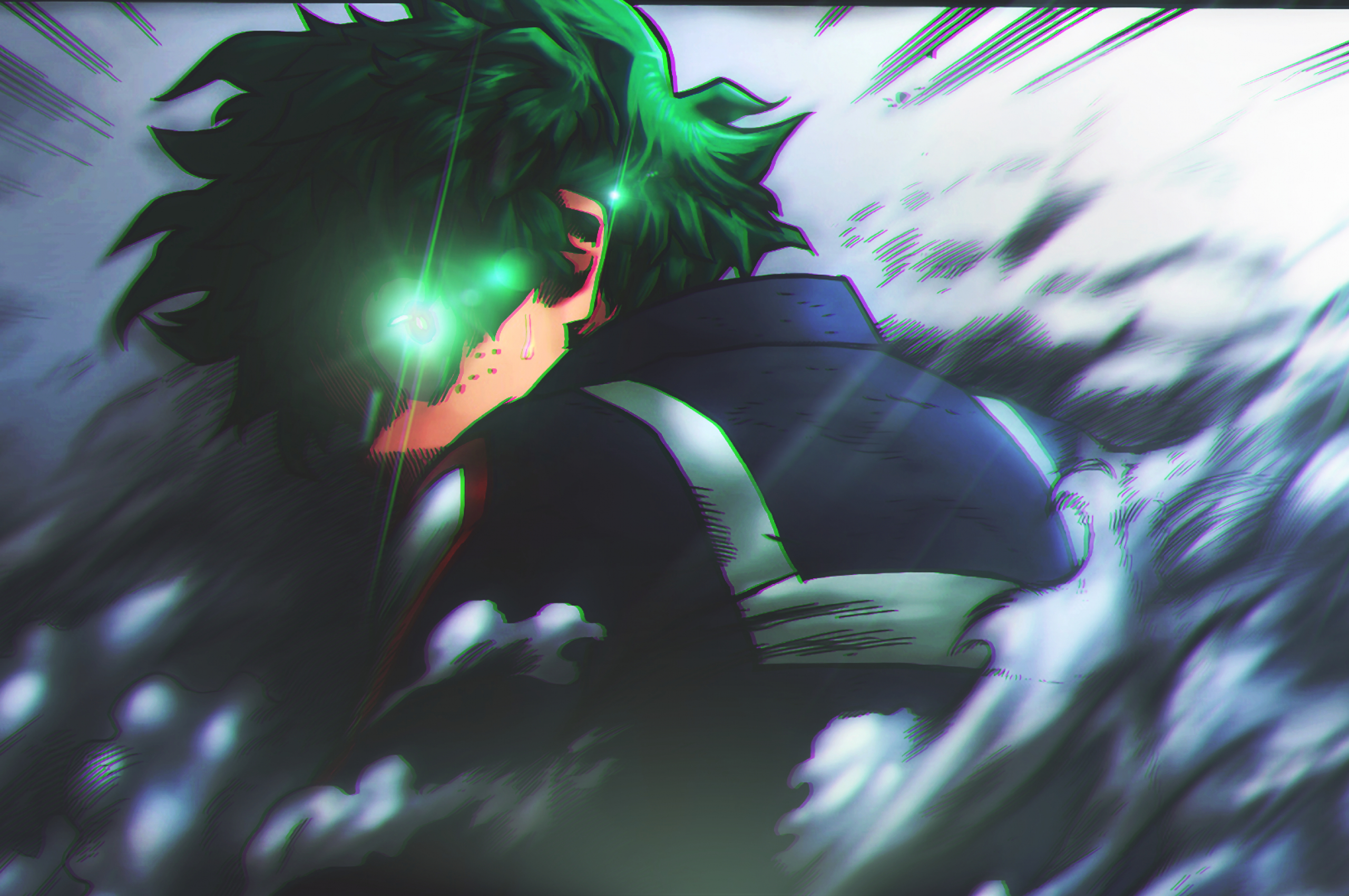 2560x1700 Izuku Midoriya Wallpaper Dark, Desktop