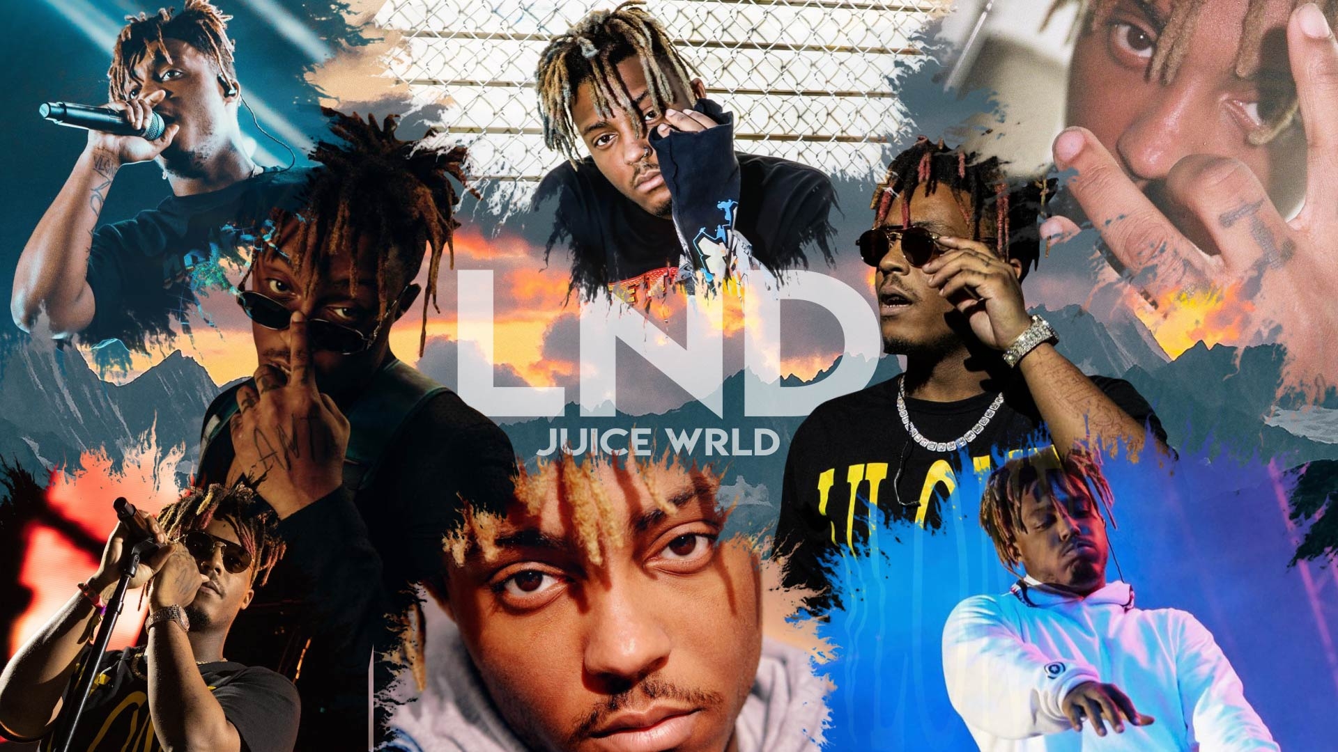 1920x1080 sooo i made a juice wrld background.: JuiceWRLD, Desktop