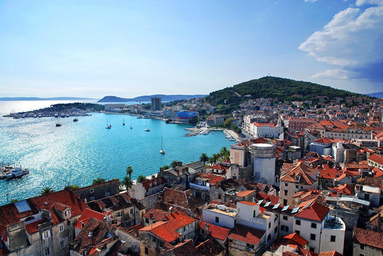 1280x860 Wallpaper Croatia Houses Coast City of Split Cities Image, Desktop