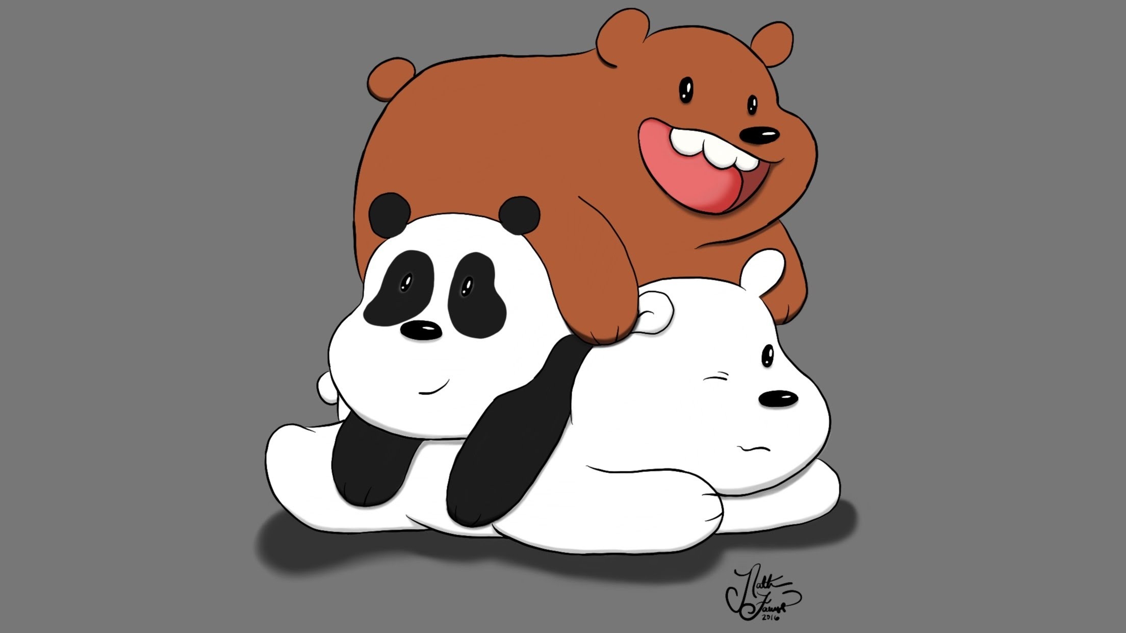 2210x1250 Bare Bears Wallpaper. Wild Country Fine Arts, Desktop