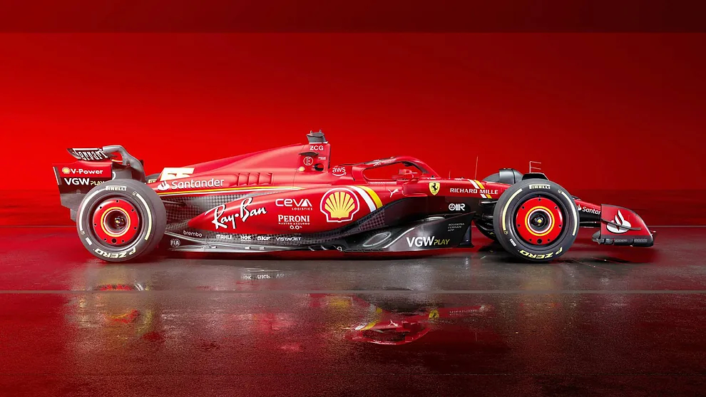 990x560 Ferrari SF 24 Wallpaper, Desktop