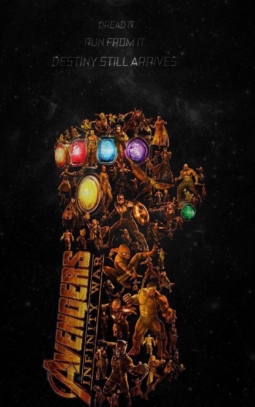 840x1340 Download Avengers Infinity War Latest Poster Wallpaper Download, Phone