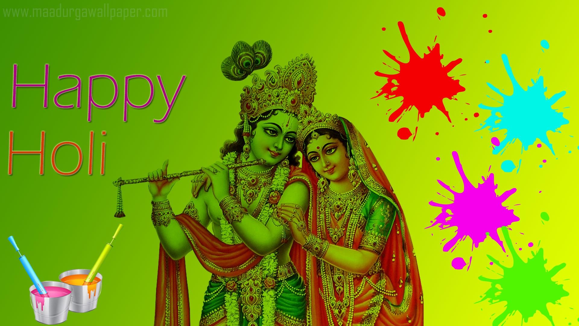 1920x1080 Radha Krishna Holi Photo & Holi Image, Desktop