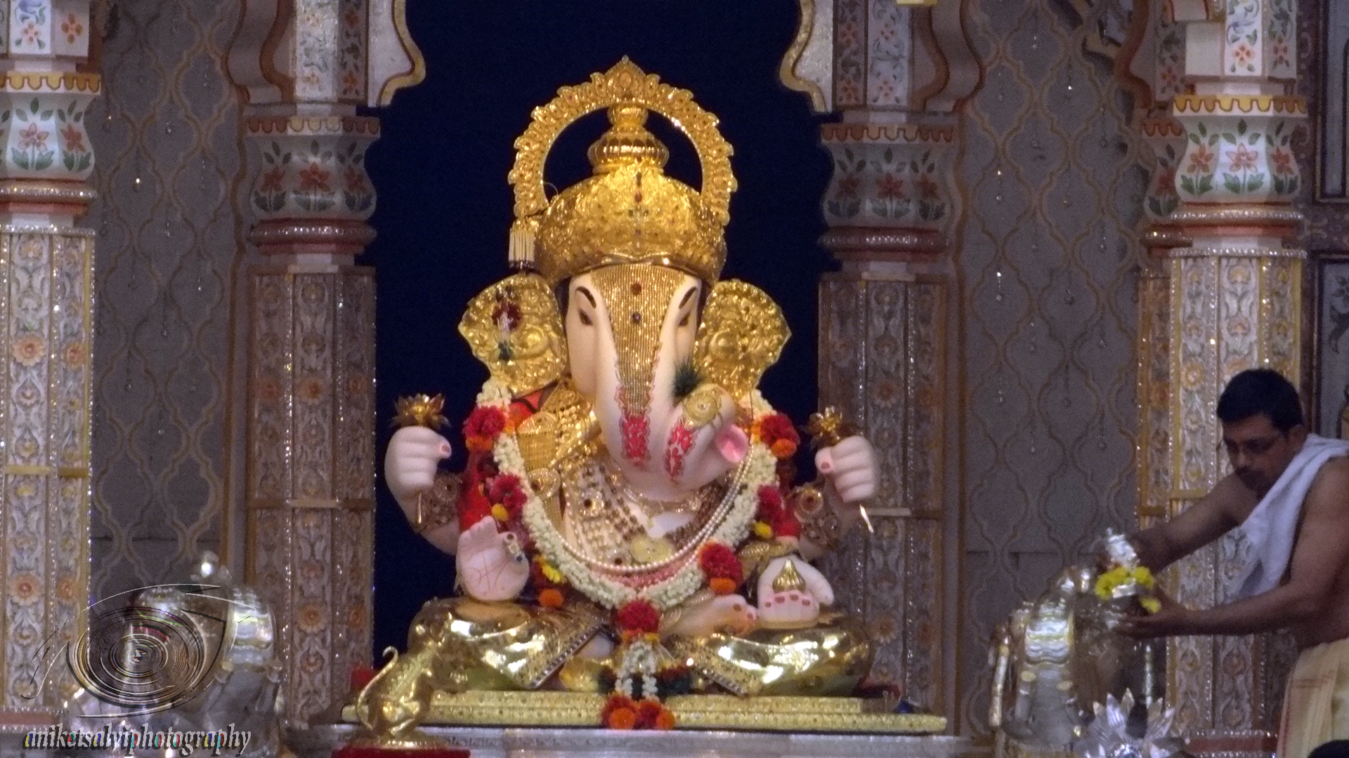 1920x1080 Free download Ganpati Bappa HD Wallpaper Ganpati bappa morya, Desktop