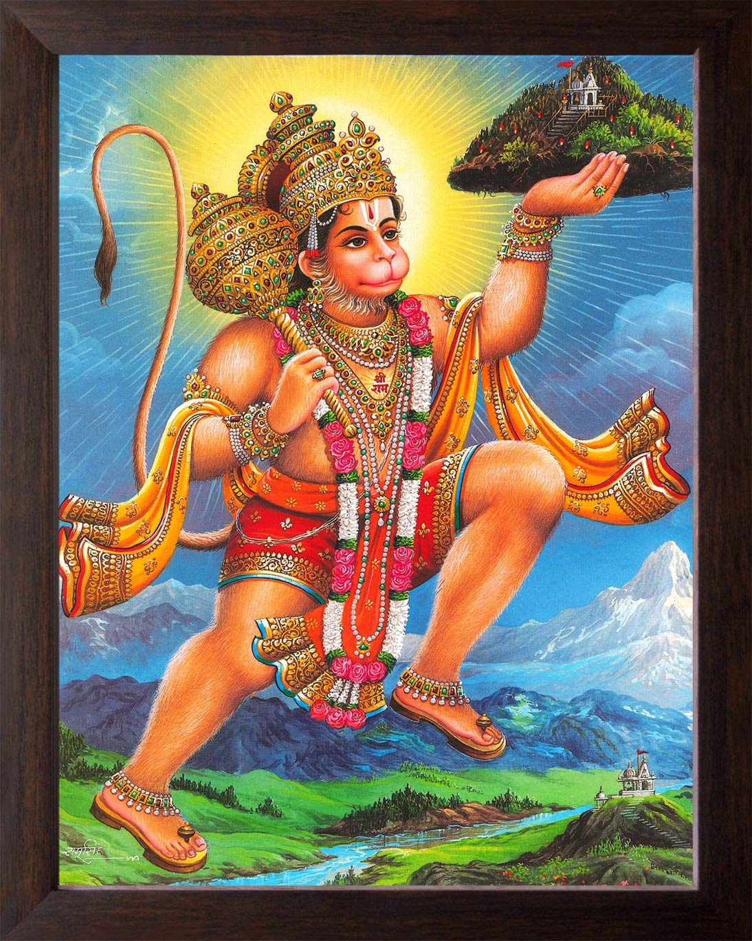 1100x1370 Best Lord Hanuman Image to Bring Positive Energy in Your Home, Phone