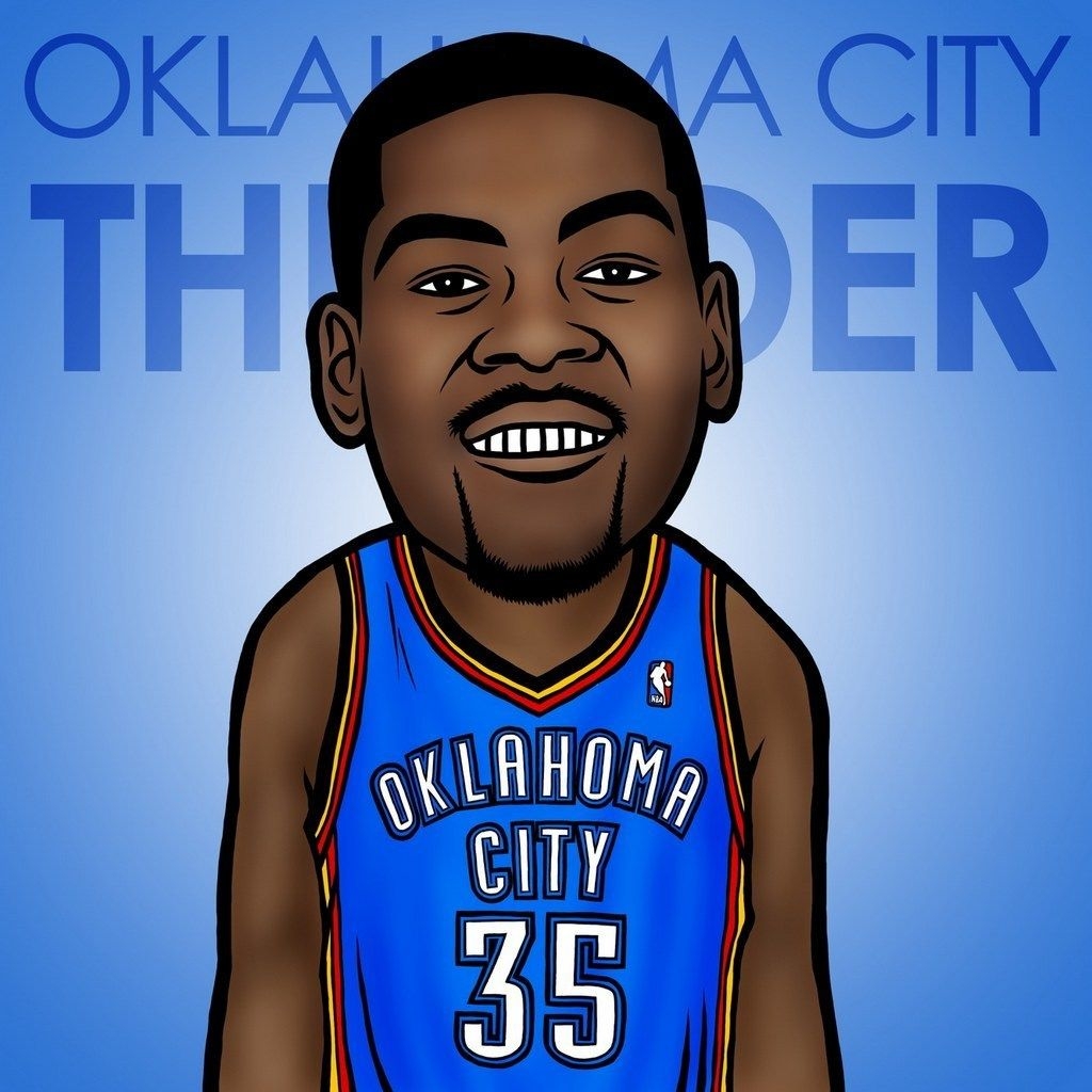 1030x1030 NBA Cartoon Wallpaper, Phone