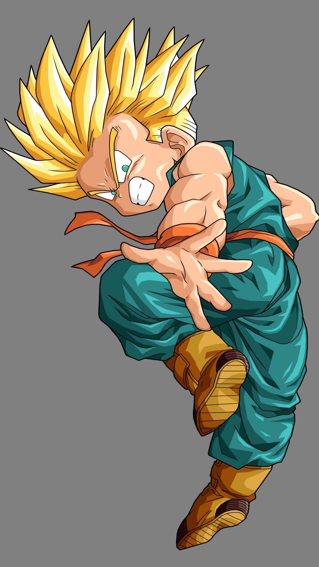 1080x1920 Super Saiyan Kid Trunks, Phone