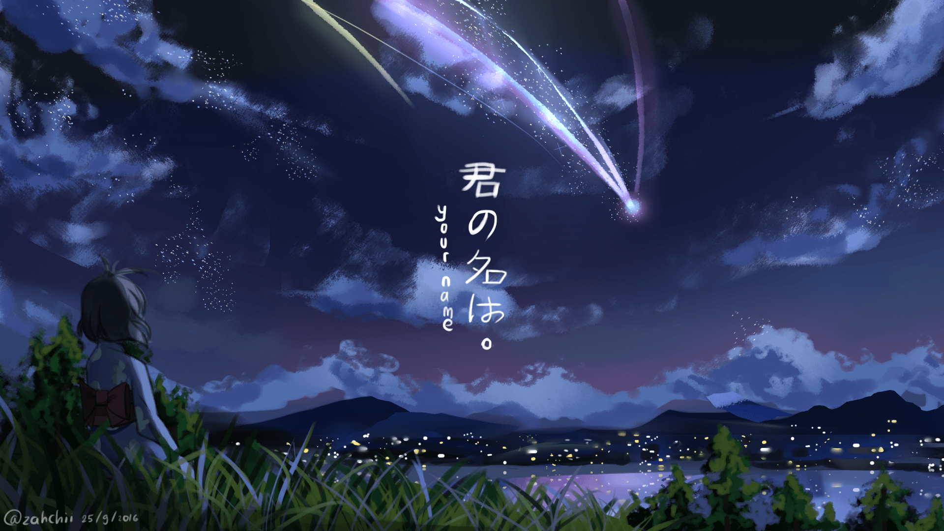 1920x1080 Your Name Anime Wallpaper Free Your Name Anime Background, Desktop