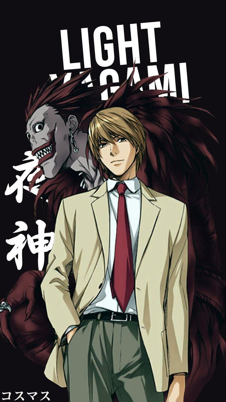 740x1310 Light Yagami Light Yagami Korigengi Note Anime Light, Phone