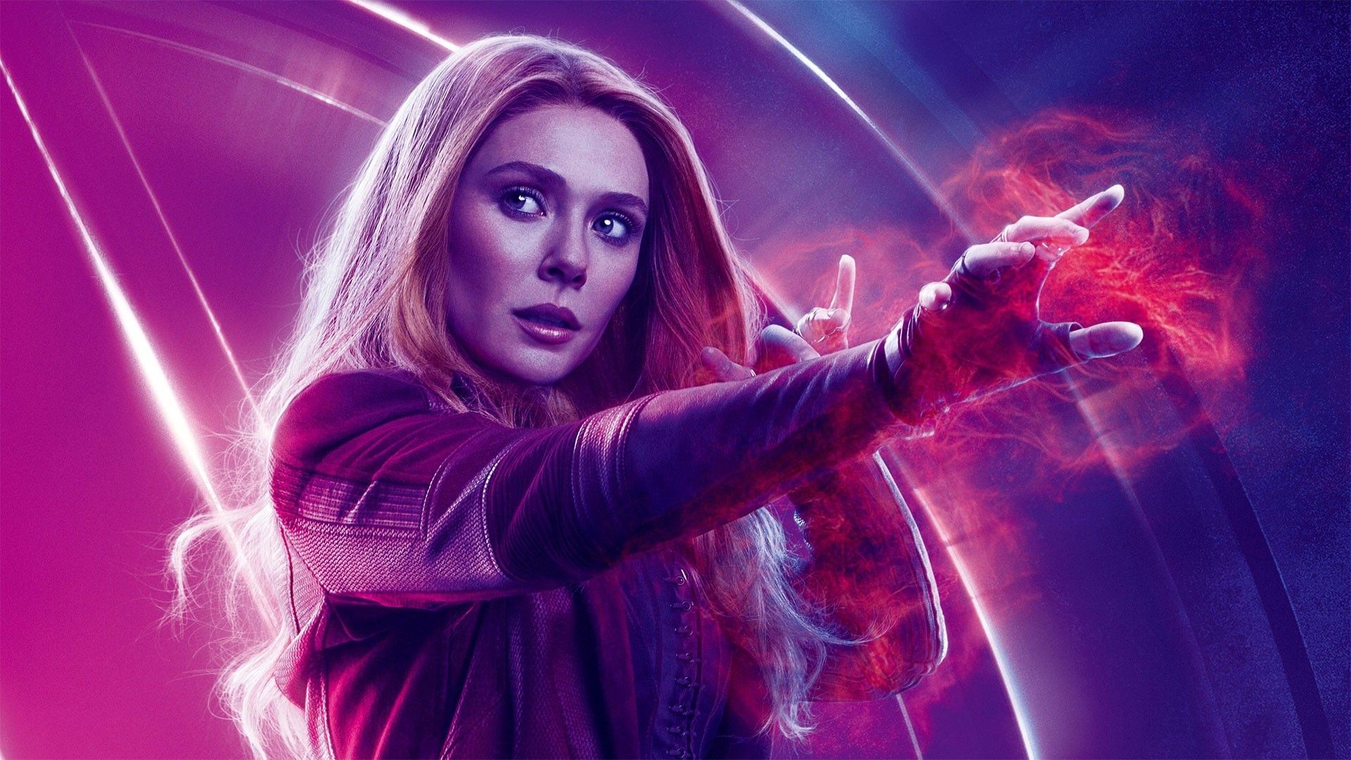 1920x1080 Elizabeth Olsen Scarlet Witch Avengers Endgame Wallpaper Witch HD Wallpaper, Desktop