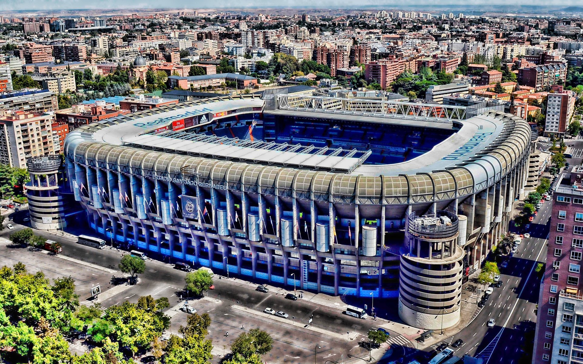 1920x1200 4K Ultra HD Santiago Bernabeu Stadium Wallpaper and Background Image, Desktop