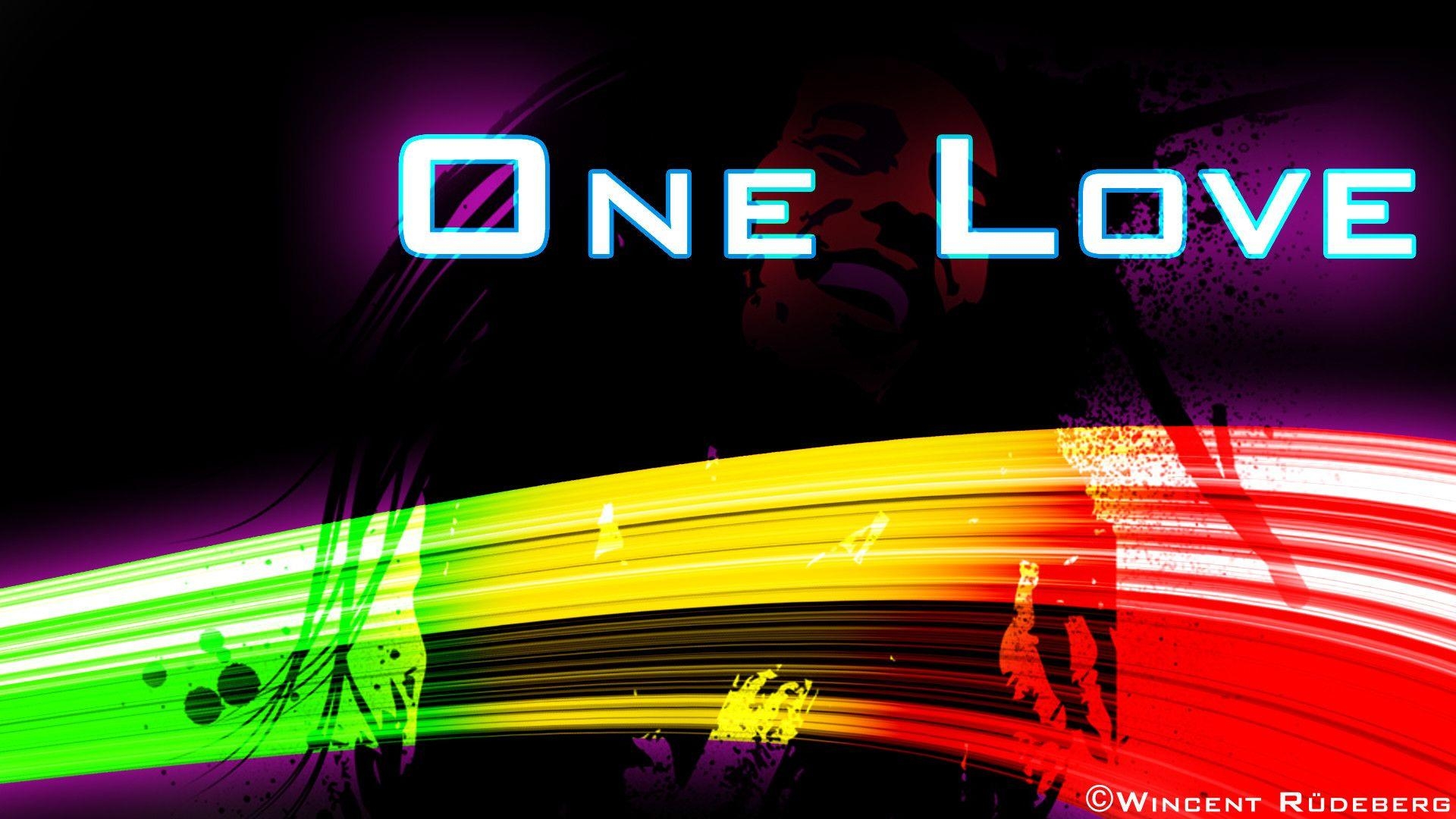 1920x1080 Rasta One Love Wallpaper, Desktop