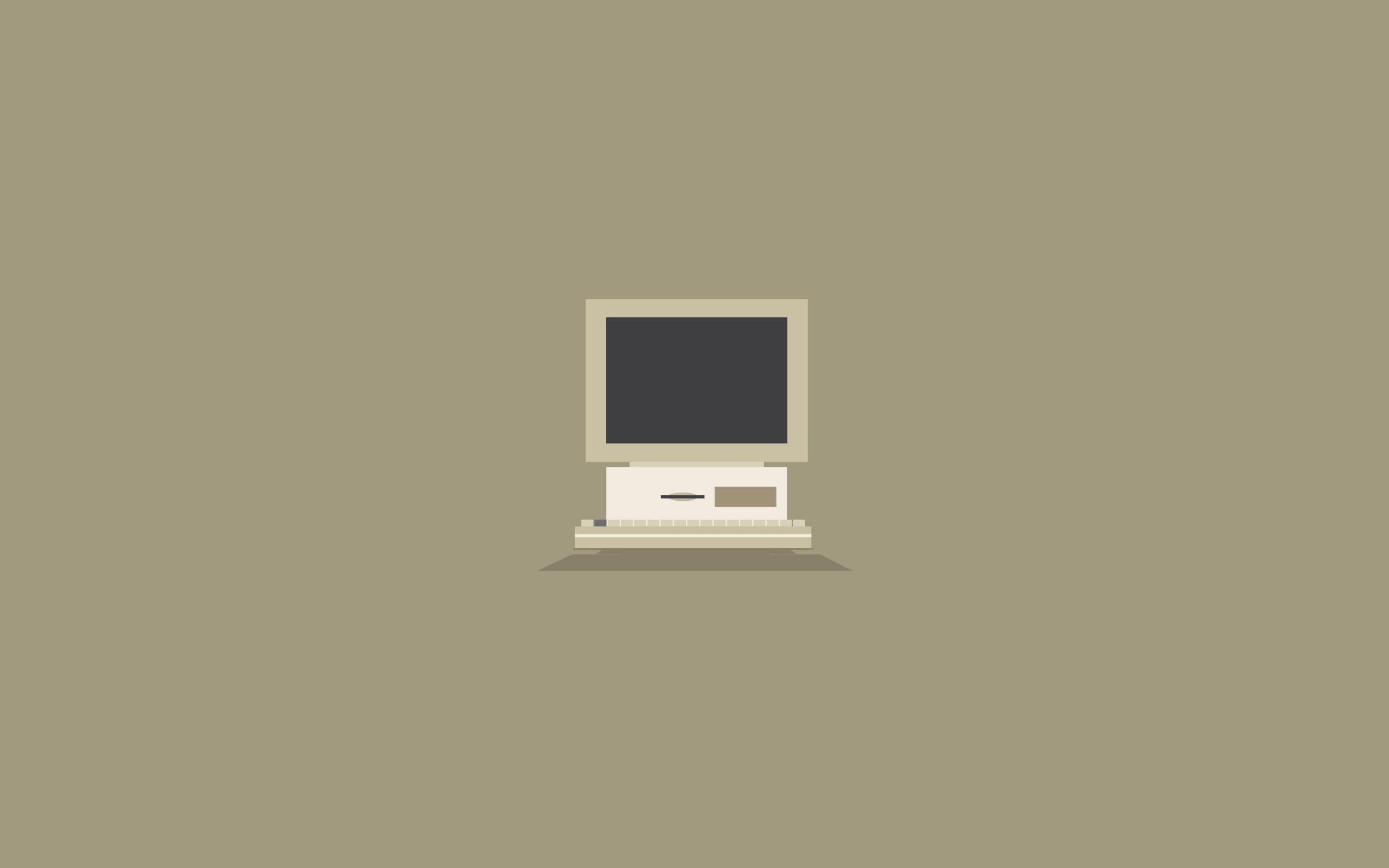 2560x1600 Old Computer Minimalism, HD Computer, 4k Wallpaper, Image, Desktop